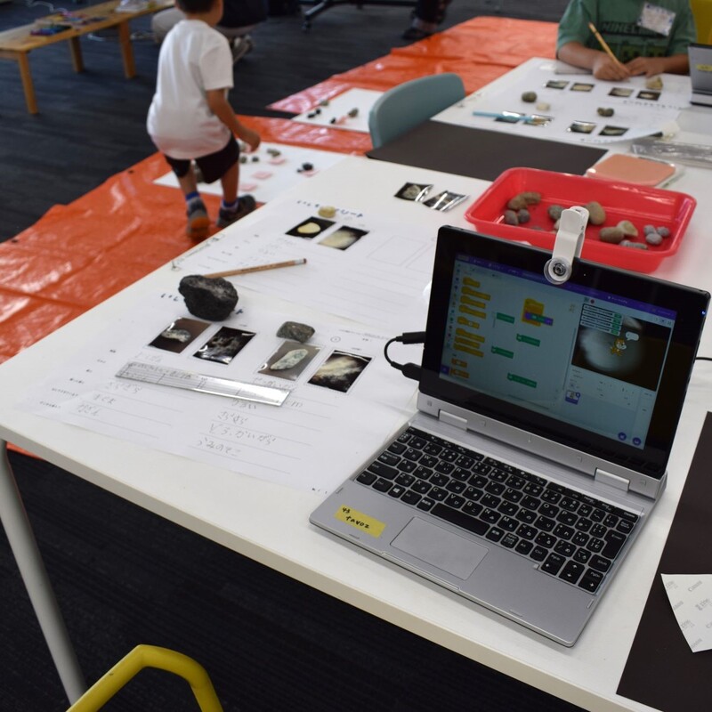 2025年7月13日（日）サマーキャンプ2025 STEAM講座『ちいさないしの大きなひみつ～プログラミングクラス～』in竹芝